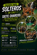 Pasadía para Solteros en Cali – Siete Charcos